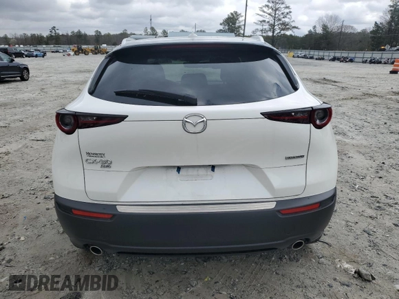 2023 Mazda CX-30 2.5 S Premium Package with VIN 3MVDMBDM0PM589412, listed as a Copart auction lot 48019585 with 15,815 mi miles and Salvage Title. Bid and sale history available at carsss.com. Image 6.