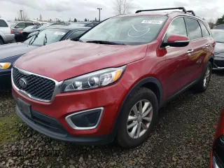 2018 Kia Sorento LX V6 with VIN 5XYPG4A55JG394165, listed as a Copart auction lot 43219405 with 120,382 mi miles and Clean Title. Bid and sale history available at carsss.com. Image 1.