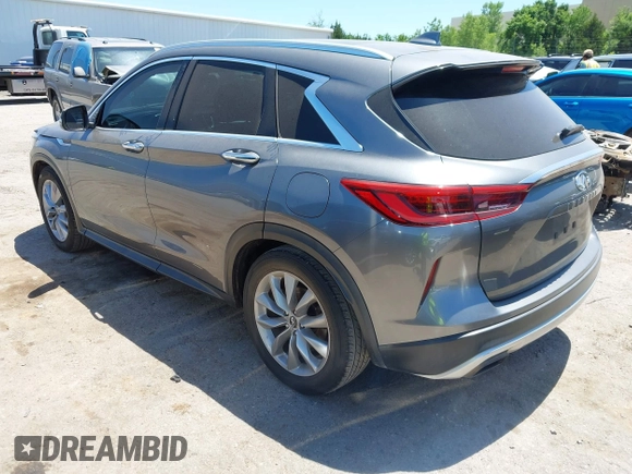 2019 Infiniti QX50 Essential с VIN 3PCAJ5M1XKF134746, выставлен на аукционе IAAI как лот 42315000 с пробегом 120 984 миль миль и . История ставок и продаж доступна на DreamBid. Изображение 3.
