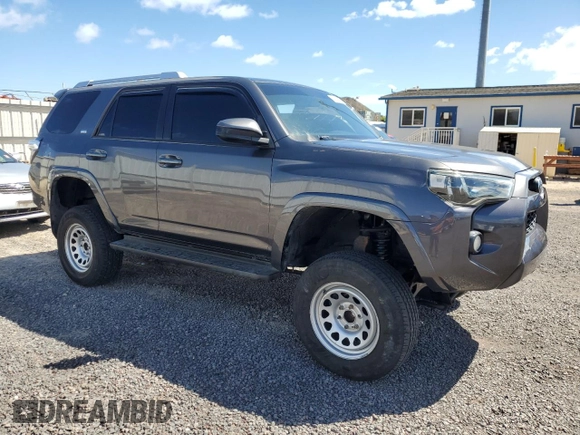 2016 Toyota 4Runner SR5 with VIN JTEZU5JRXG5129779, listed as a Copart auction lot 58263425 with 76,966 mi miles and Clean title. Bid and sale history available at DreamBid. Image 4.