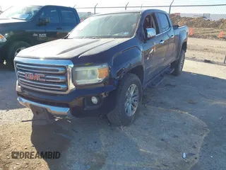 2016 GMC Canyon 2WD SLT with VIN 1GTG5DE35G1102893, listed as a IAAI auction lot 41798727 with 151,166 mi miles. Bid and sale history available at carsss.com. Image 2.