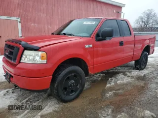 2008 Ford F-150 STX with VIN 1FTRX14W48FA03922, listed as a Copart auction lot 46475965 with 128,588 mi miles and Clean Title. Bid and sale history available at carsss.com. Image 1.