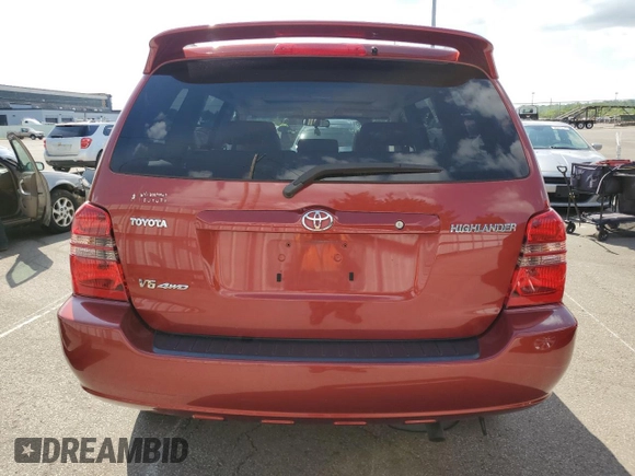 2001 Toyota Highlander z VIN JTEHF21A810008820, wystawiony jako Copart lot #57473175 z przebiegiem 84 820 mil mil oraz Szkoda całkowita • Salvage title. Historia ofert i sprzedaży dostępna na DreamBid. Obrazek 6.