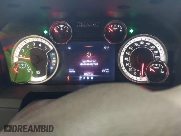 2017 Ram 2500 Laramie with VIN 3C6UR5FL8HG671078, listed as a IAAI auction lot 42233014 with 295,572 mi miles and . Bid and sale history available at DreamBid. Image 7.