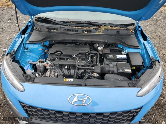2022 Hyundai Kona SE with VIN KM8K22ABXNU786951, listed as a Copart auction lot 44271355 with 41,365 mi miles and Salvage Title. Bid and sale history available at carsss.com. Image 11.