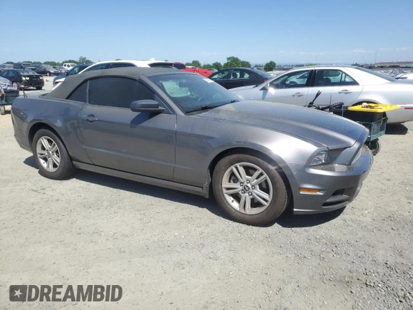 2014 Ford Mustang V6 with VIN 1ZVBP8EM3E5267459, listed as a Copart auction lot 52493555 with 134,612 mi miles and Clean Title. Bid and sale history available at carsss.com. Image 4.