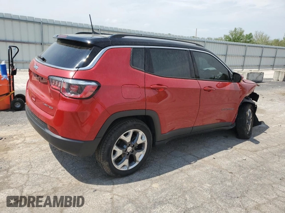 2018 Jeep Compass Limited с VIN 3C4NJDCB9JT135845, выставлен на аукционе Copart как лот 50916064 с пробегом 79 168 миль миль и Списание • Salvage title. История ставок и продаж доступна на DreamBid. Изображение 3.
