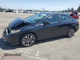 2015 Honda Civic EX z VIN 2HGFB2F86FH554436, wystawiony jako Copart lot #61872315 z przebiegiem 127 196 mil mil oraz Szkoda całkowita • Salvage title. Historia ofert i sprzedaży dostępna na DreamBid. Obrazek 1.
