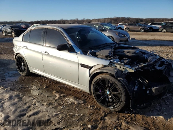 2009 BMW M3 with VIN WBSPM93539E201785, listed as a Copart auction lot 42153135 with 140,557 mi miles and Salvage title. Bid and sale history available at DreamBid. Image 4.