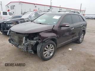 2011 Kia Sorento LX with VIN 5XYKT4A26BG179780, listed as a IAAI auction lot 41538591 with 130,003 mi miles. Bid and sale history available at carsss.com. Image 17.