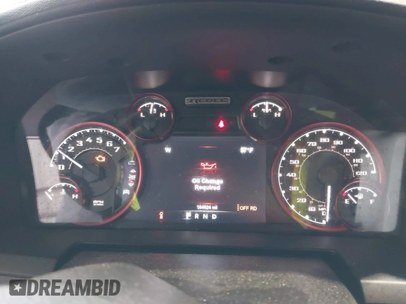 2017 Ram 1500 Rebel z VIN 1C6RR7YT0HS593919, wystawiony jako IAAI lot #41450337 z przebiegiem 164 024 mil mil oraz . Historia ofert i sprzedaży dostępna na DreamBid. Obrazek 7.
