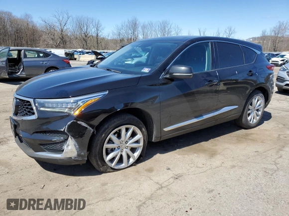 2019 Acura RDX with VIN 5J8TC2H36KL033893, listed as a Copart auction lot 52488145 with 59,137 mi miles and Salvage title. Bid and sale history available at DreamBid. Image 1.
