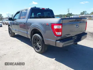 2021 Ford F-150 XL with VIN 1FTEW1EP4MFA83239, listed as a IAAI auction lot 41859403 with 114,053 mi miles and . Bid and sale history available at DreamBid. Image 3.