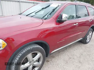 2013 Dodge Durango Citadel with VIN 1C4SDHET2DC598188, listed as a IAAI auction lot 41281134 with 87,455 mi miles and . Bid and sale history available at carsss.com. Image 6.
