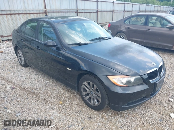 2007 BMW 3 Series 328i with VIN WBAVA33507PG39542, listed as a IAAI auction lot 42624478 with 127,350 mi miles and . Bid and sale history available at DreamBid. Image 1.
