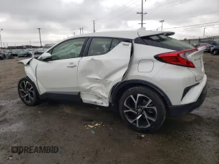 2019 Toyota C-HR XLE with VIN JTNKHMBX5K1038495, listed as a Copart auction lot 48572195 with 66,126 mi miles and Salvage Title. Bid and sale history available at DreamBid. Image 2.