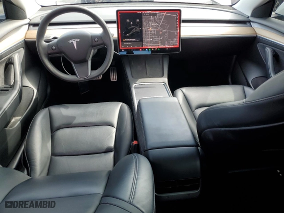 2021 Tesla Model 3 Performance with VIN 5YJ3E1EC6MF996760, listed as a Copart auction lot 52803165 with 19,334 mi miles and Salvage Title. Bid and sale history available at carsss.com. Image 8.