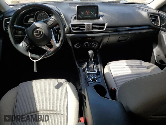 2015 Mazda 3 i Touring with VIN 3MZBM1L79FM209221, listed as a Copart auction lot 53298555 with 96,172 mi miles and Salvage Title. Bid and sale history available at carsss.com. Image 8.
