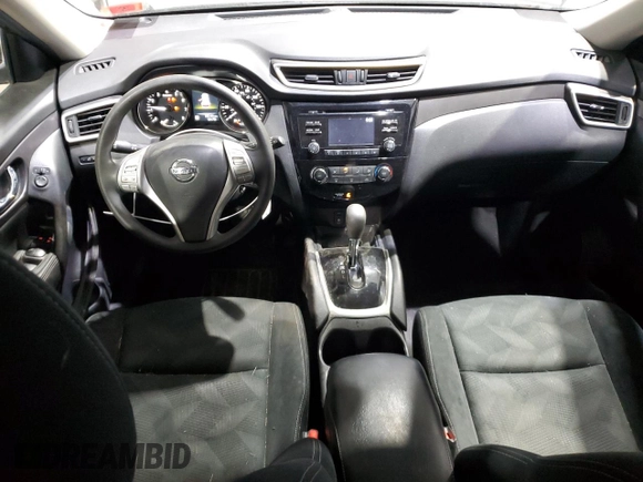 2016 Nissan Rogue S with VIN JN8AT2MV0GW151235, listed as a Copart auction lot 47196795 with 142,144 mi miles and Salvage Title. Bid and sale history available at carsss.com. Image 8.