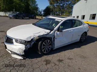 2020 Acura TLX w/Technology Pkg with VIN 19UUB1F50LA010273, listed as a Copart auction lot 68507023 with 43,855 mi miles. Bid and sale history available at carsss.com. Image 1.