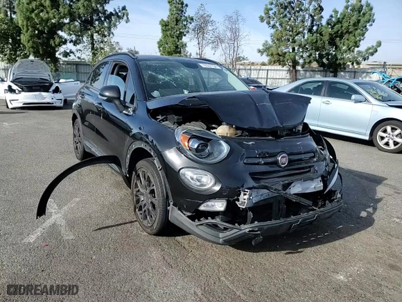 2017 FIAT 500X Urbana Edition with VIN ZFBCFXCB0HP613257, listed as a Copart auction lot 79357754 with 0 mi miles and Salvage Title. Bid and sale history available at carsss.com. Image 10.