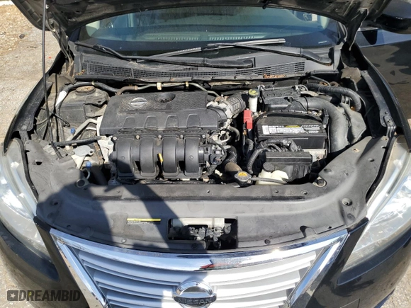 2014 Nissan Sentra S with VIN 3N1AB7AP5EY312379, listed as a Copart auction lot 49673235 with 123,500 mi miles and Salvage Title. Bid and sale history available at carsss.com. Image 11.