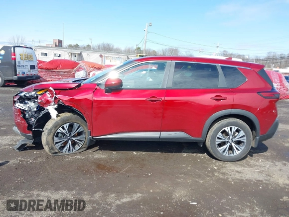 2023 Nissan Rogue SV with VIN 5N1BT3BB9PC937496, listed as a IAAI auction lot 41741224 with 18,933 mi miles and . Bid and sale history available at carsss.com. Image 14.
