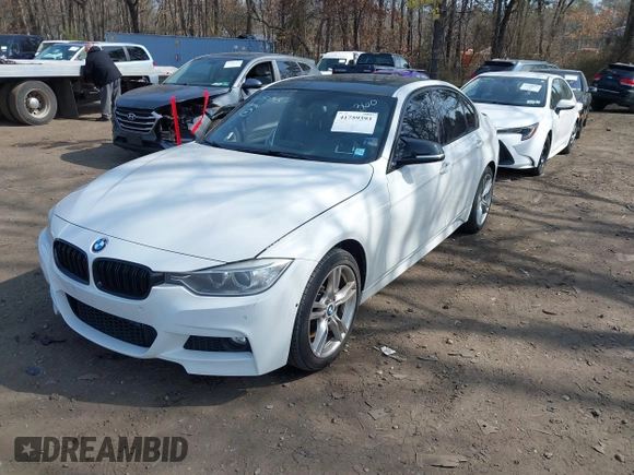 2015 BMW 3 Series 335i xDrive with VIN WBA3B9G56FNR94353, listed as a IAAI auction lot 41759393 with 121,136 mi miles and . Bid and sale history available at carsss.com. Image 18.