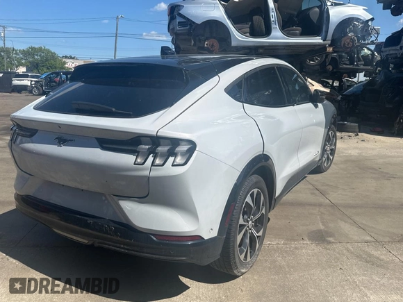 2023 Ford Mustang Mach-E Premium with VIN 3FMTK3SUXPMA69757, listed as a Copart auction lot 63495275 with 30,447 mi miles and Clean title. Bid and sale history available at DreamBid. Image 4.