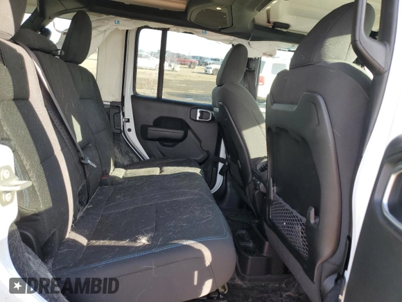 2024 Jeep Wrangler Rubicon with VIN 1C4RJXR6XRW115879, listed as a Copart auction lot 45816825 with 34,557 mi miles and Salvage Title. Bid and sale history available at DreamBid. Image 11.