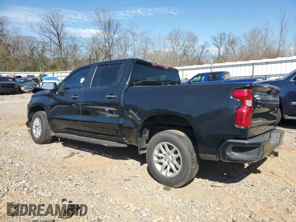 2021 Chevrolet Silverado 1500 Work Truck with VIN 3GCUYAEF6MG412664, listed as a Copart auction lot 84463134 with Not Provided miles and Salvage Title. Bid and sale history available at DreamBid. Image 2.