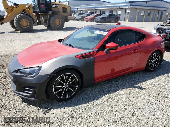 2017 Subaru BRZ Premium with VIN JF1ZCAB19H9606212, listed as a Copart auction lot 50418555 with 66,410 mi miles and Salvage Title. Bid and sale history available at carsss.com. Image 1.