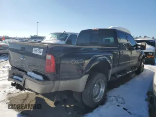 2008 Ford Super Duty F-450 DRW XL with VIN 1FTXW43R08EC23474, listed as a Copart auction lot 85691564 with 129,205 mi miles and Salvage Title. Bid and sale history available at carsss.com. Image 3.