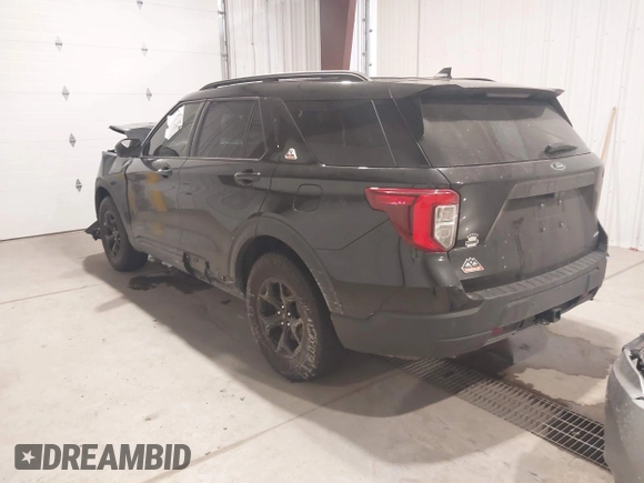 2022 Ford Explorer Timberline with VIN 1FMSK8JH2NGB08216, listed as a IAAI auction lot 41218298 with 48,915 mi miles. Bid and sale history available at carsss.com. Image 3.