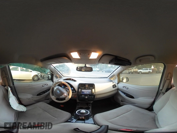 2011 Nissan LEAF SL-e with VIN JN1AZ0CP8BT006992, listed as a IAAI auction lot 41097604 with 98,688 mi miles. Bid and sale history available at carsss.com. Image 18.