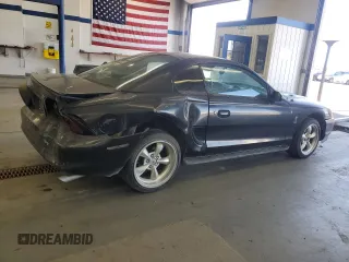 1997 Ford Mustang with VIN 1FALP4047VF158249, listed as a Copart auction lot 55669455 with 175,458 mi miles and Salvage title. Bid and sale history available at DreamBid. Image 3.