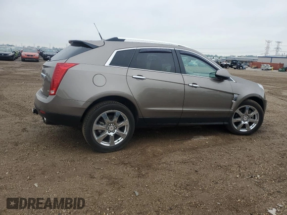 2012 Cadillac SRX Performance Collection z VIN 3GYFNBE35CS536105, wystawiony jako Copart lot #57588275 z przebiegiem 96 359 mil mil oraz Szkoda całkowita • Salvage title. Historia ofert i sprzedaży dostępna na DreamBid. Obrazek 3.