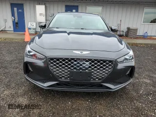 2021 Genesis G70 2.0T with VIN KMTG44LA2MU066693, listed as a Copart auction lot 78776714 with 58,081 mi miles and Salvage Title. Bid and sale history available at carsss.com. Image 5.