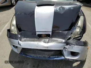 2000 Toyota Celica GTS with VIN JTDDY38T1Y0015712, listed as a Copart auction lot 57557284 with 166,453 mi miles and Salvage Title. Bid and sale history available at carsss.com. Image 11.