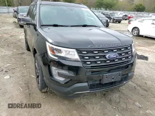 2017 Ford Explorer XLT with VIN 1FM5K8D88HGD20051, listed as a Copart auction lot 52069405 with 114,931 mi miles and Salvage Title. Bid and sale history available at DreamBid. Image 14.