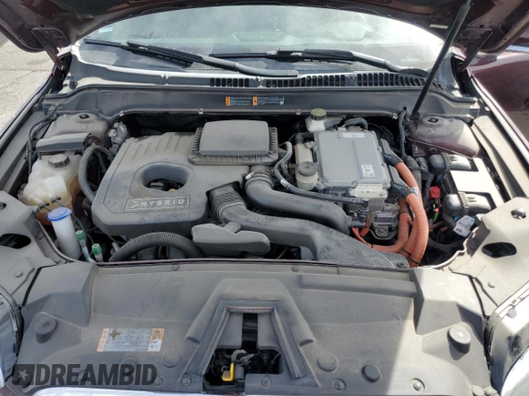 2017 Lincoln MKZ Hybrid Reserve with VIN 3LN6L5MUXHR639473, listed as a Copart auction lot 46321955 with 66,382 mi miles and Salvage Title. Bid and sale history available at DreamBid. Image 11.