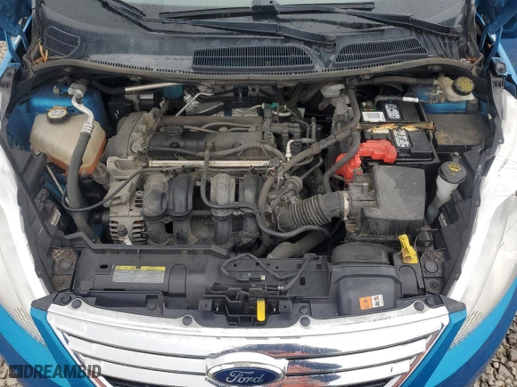 2012 Ford Fiesta SE with VIN 3FADP4BJ2CM102384, listed as a Copart auction lot 49441285 with 113,217 mi miles and Salvage Title. Bid and sale history available at carsss.com. Image 12.