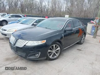 2009 Lincoln MKS with VIN 1LNHM94R39G612102, listed as a IAAI auction lot 41900846 with 139,062 mi miles. Bid and sale history available at carsss.com. Image 2.