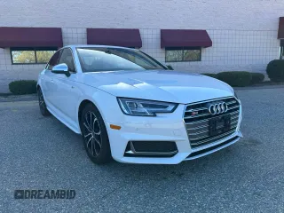 2018 Audi S4 Premium Plus z VIN WAUB4AF41JA002460, wystawiony jako Copart lot #58346965 z przebiegiem 134 039 mil mil oraz Czysty tytuł • Clean title. Historia ofert i sprzedaży dostępna na DreamBid. Obrazek 1.