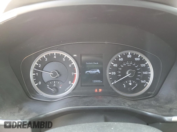 2019 Hyundai Santa Fe SE with VIN 5NMS23AD9KH017324, listed as a Copart auction lot 53665165 with 120,032 mi miles and Salvage title. Bid and sale history available at DreamBid. Image 9.