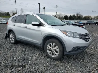 2013 Honda CR-V EX-L with VIN 2HKRM3H71DH517637, listed as a Copart auction lot 49798385 with 110,391 mi miles and Salvage Title. Bid and sale history available at DreamBid. Image 4.
