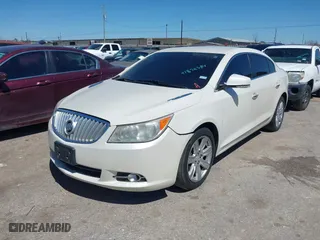 2012 Buick LaCrosse Leather with VIN 1G4GC5E37CF315557, listed as a IAAI auction lot 41852384 with 136,361 mi miles. Bid and sale history available at carsss.com. Image 2.