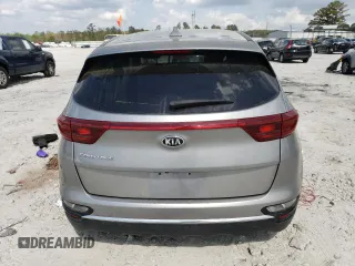 2020 Kia Sportage LX with VIN KNDPM3ACXL7724089, listed as a Copart auction lot 51754855 with Not Provided miles and Salvage Title. Bid and sale history available at DreamBid. Image 6.