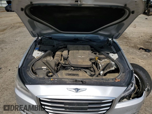 2017 Genesis G80 3.8L z VIN KMHGN4JE0HU182283, wystawiony jako Copart lot #54055095 z przebiegiem 190 024 mil mil oraz Szkoda całkowita • Salvage title. Historia ofert i sprzedaży dostępna na DreamBid. Obrazek 11.