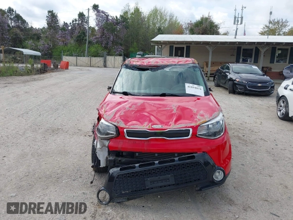 2016 Kia Soul + with VIN KNDJP3A58G7855834, listed as a IAAI auction lot 41894834 with 121,980 mi miles. Bid and sale history available at carsss.com. Image 12.